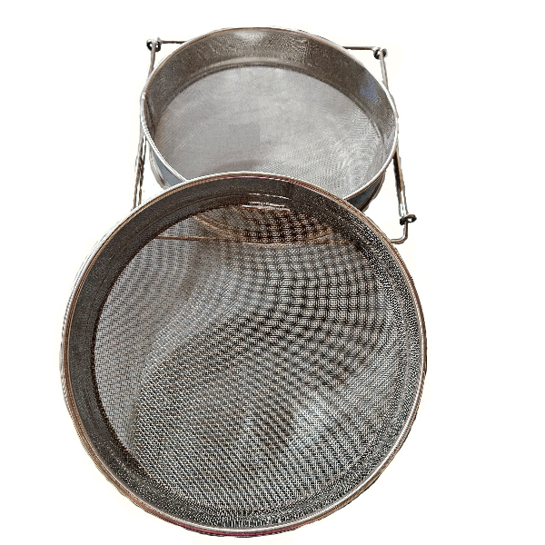 Double Metal Honey Sieve image 0