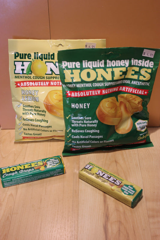 HONEES Menthol/Honey Filled Cough Drops image 0