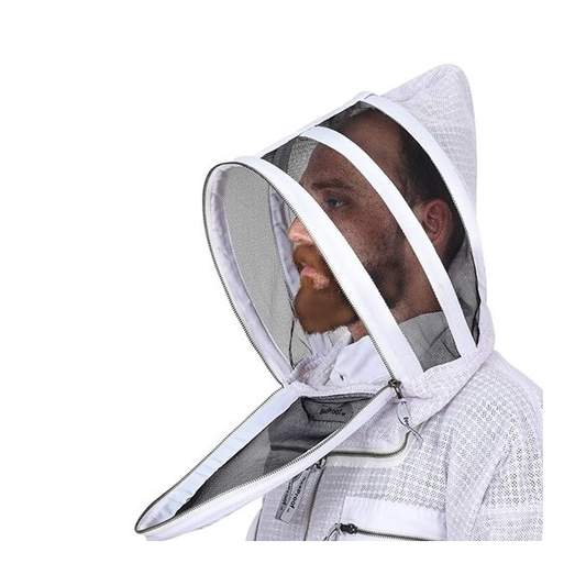 Fencing Veil with Zipper Front image 0