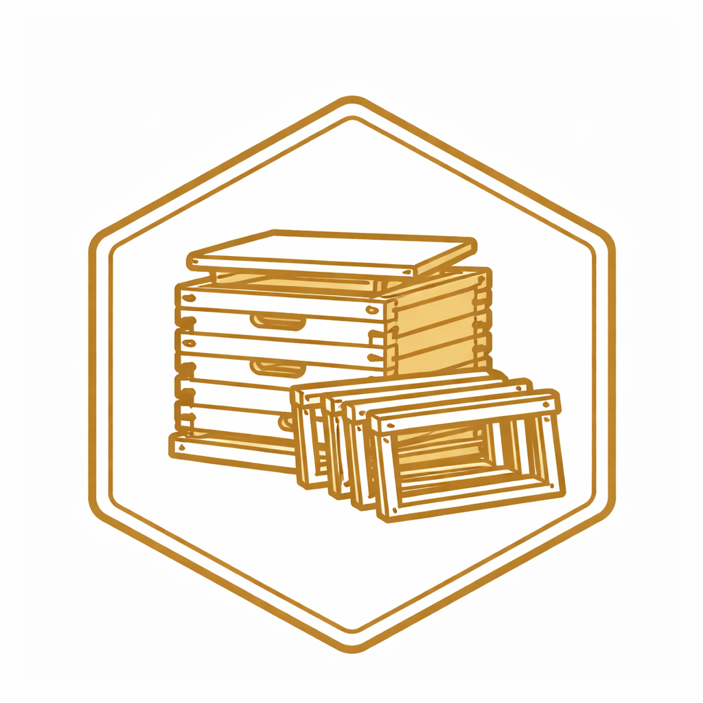 Unassembled Woodenware and Hives