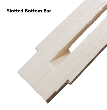 5 3/8" Shallow Frames - White Pine - Unassembled image 1