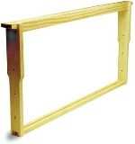 6 1/4 Medium Frames - White Pine - Unassembled Frames image 0