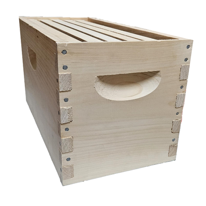 5 Frame Assembled Hive Bodies with Frames and Foundation (Select Boxes) image 0