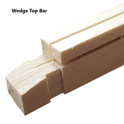 5 3/8" Shallow Frames - White Pine - Unassembled image 3