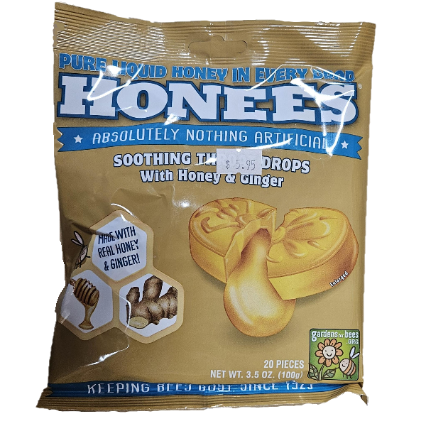 HONEES Menthol/Honey Filled Cough Drops