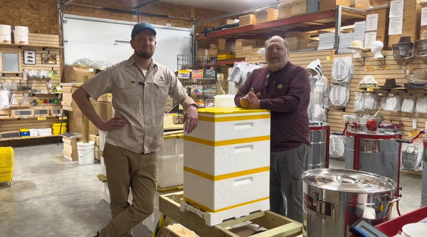Hive IQ: Nathan Reid Talks Setup with Keith Elkes

Nathan Reid joins Keith Elkes to walk us through the Hive IQ setup and break down how the insulated hive works. He’s here to educate us on the benefits, design, and how this system supports stronger, healthier colonies.