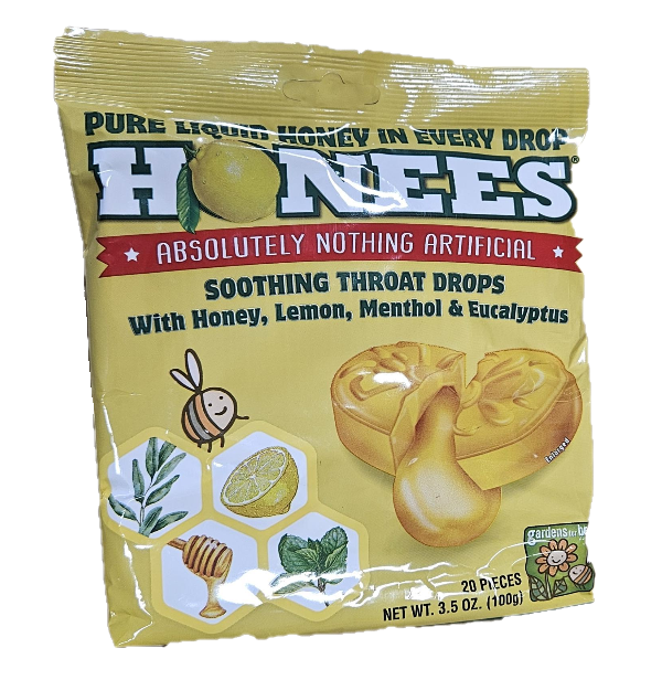 HONEES Menthol/Honey Filled Cough Drops