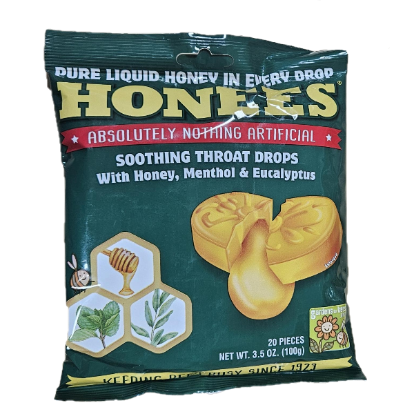 HONEES Menthol/Honey Filled Cough Drops