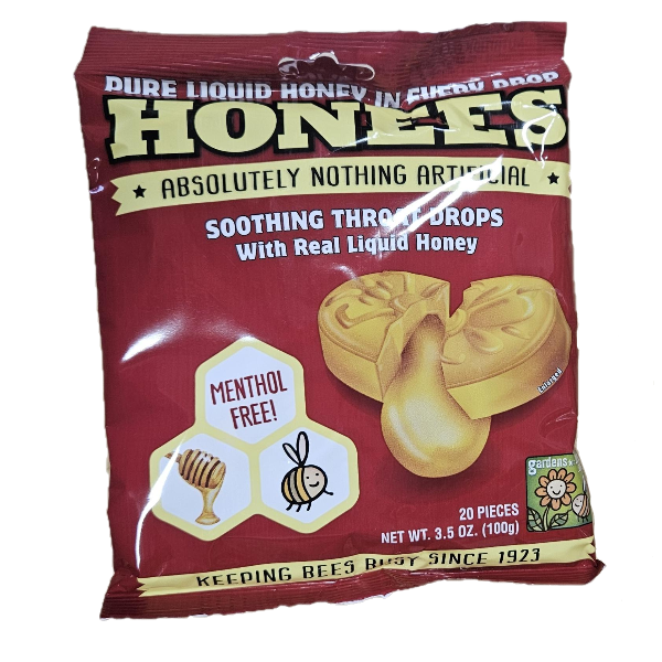 HONEES Menthol/Honey Filled Cough Drops