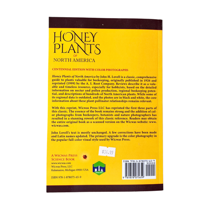 Honey Plants Of North America