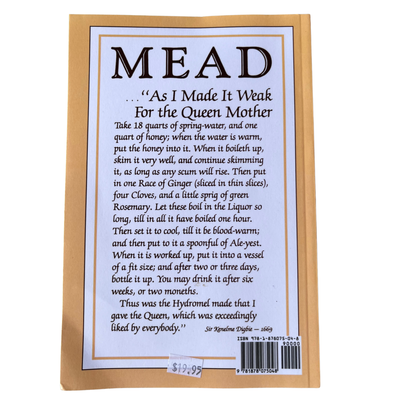 Making Mead (Honey Wine). Morse
