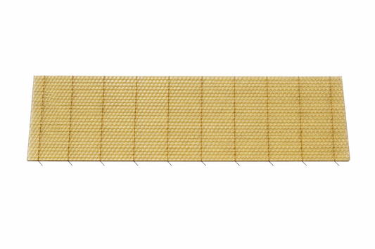 Shallow Wax Foundation- crimp wire with Hook